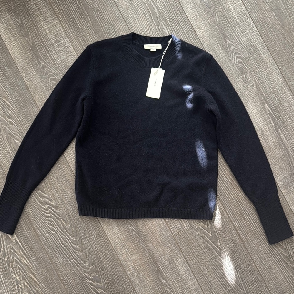Navy blue Vince Crewneck Sweater